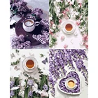 Картина маслом по номерам Schilderen Op Nummer домашний декор декоративные рамки акриловые краски CanvasFor рисунок сделай сам подарок на день чай