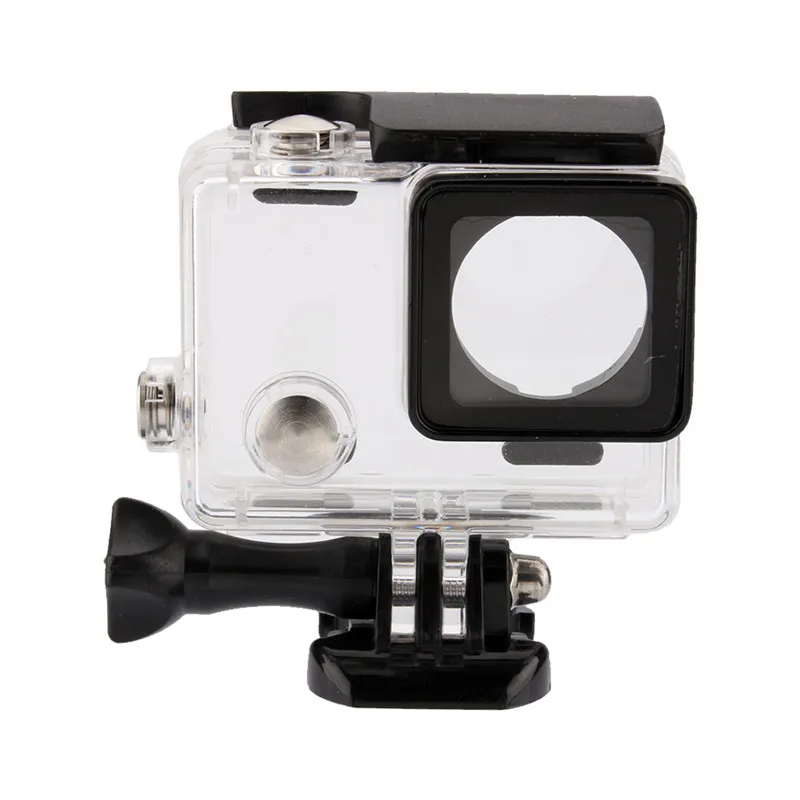 Спортивная камера Go Pro аксессуары водонепроницаемый корпус чехол для Gopro Hero 3+/4 подводный дайвинг защитный чехол