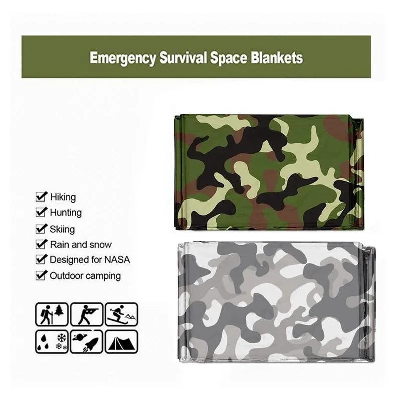 

Low-temperature rescue blanket Waterproof warm rescue blanket aid Portable first blanket M5R4