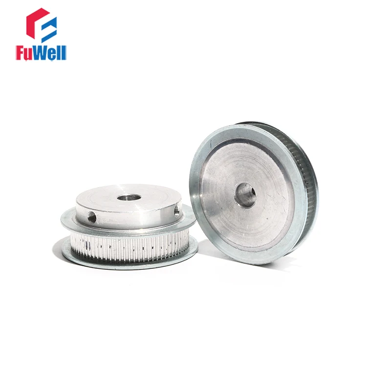 

S2M 74T Transmisson Belt Pulley Aluminum Alloy 7/11mm Belt Width Timing Pulley 5/6/8/10/20mm Bore S2M 74Teeth Synchronous Wheel