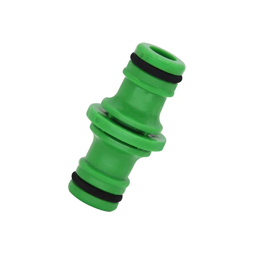 

5PCS Two-way Rustproof Quick Coupling ABS Nipples Tap Connector Faucet Joints For Hose Connections 1/2"