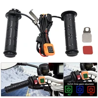 electric heating handlebar motorcycle heated handle grip motorcycle switch three level thermostat motorcycle heating grips