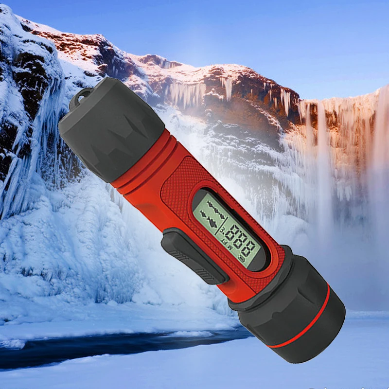 Эхолот для зимней рыбалки портативный сонар беспроводной водонепроницаемый