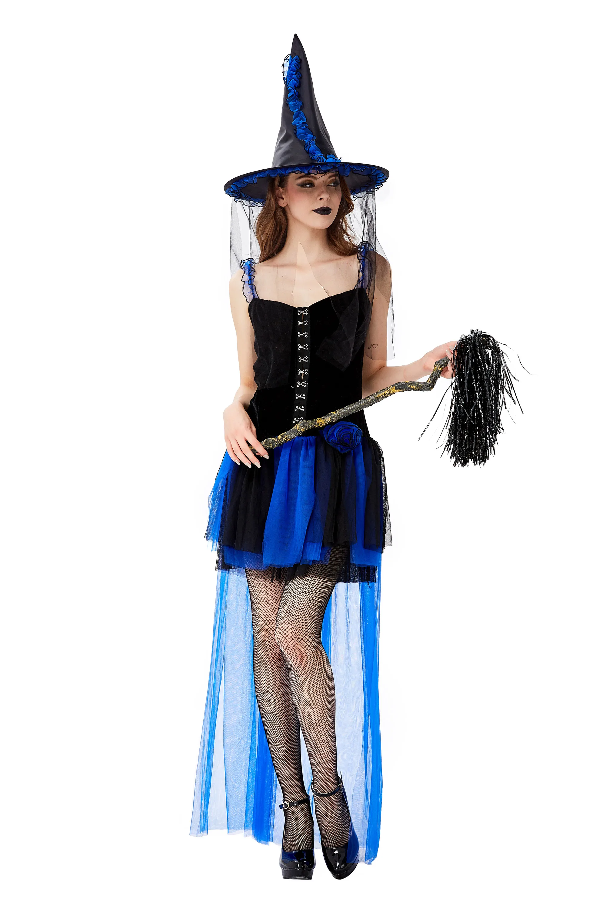 Новый взрослый костюм ведьмы на Хэллоуин женские волшебный момент ведьма