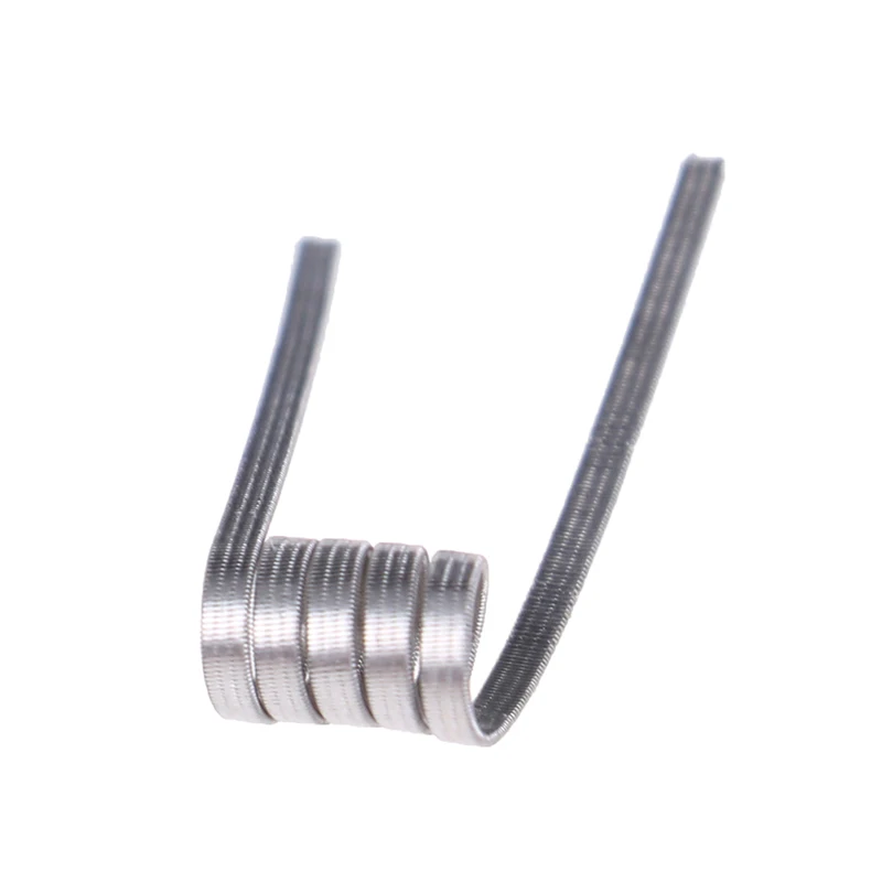 10 шт./кор. Twisted Fused Hive Clapton Coil готовые намотки Alien Mix Quad Tiger нагревательная спираль Rda