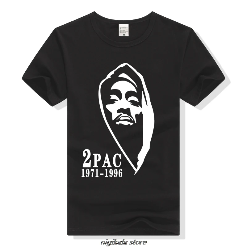2Pac футболка Тупак в стиле хип хоп для мужчин и женщин футболки 2 Pac Футболка