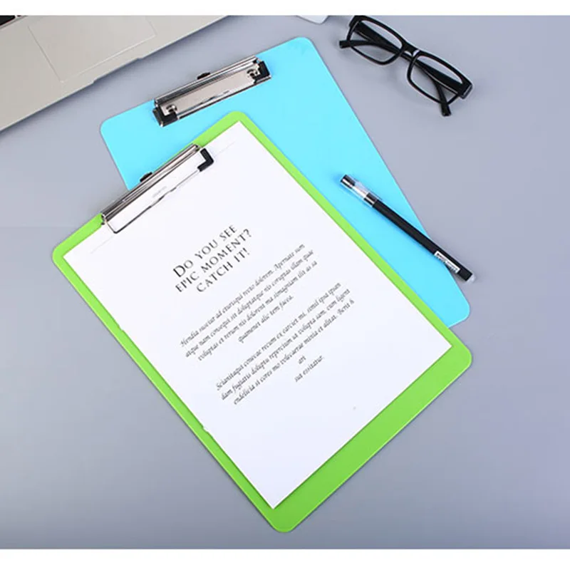 Пластиковый многослойный офисный блокнот цветная папка доска студенческий лист