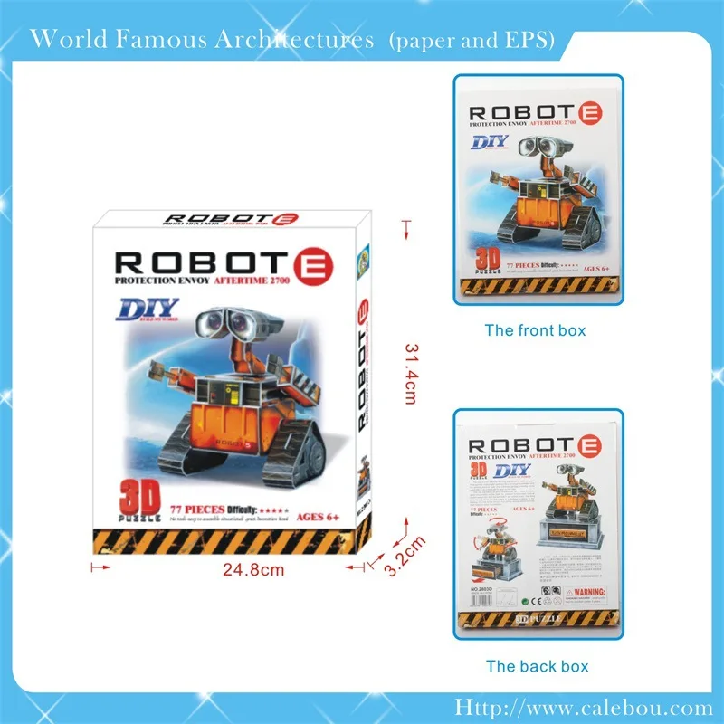 

Educational Toys Puzzle Robot Tile Puzzle