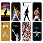 Черный чехол из ТПУ для Xiaomi Redmi 7A 8 8A 9 9A, чехол для Redmi Note 8T Note 8 Pro T Note 9 9S 9 Pro, чехол Freddie Mercury Queen band