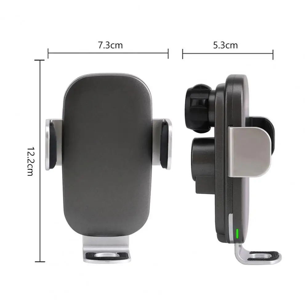 

7Pcs/Set Phone Holder Wireless Charging Adjustable Black Center Console Sunglasses Organizer Cell Phone Stand for Tesla Model3