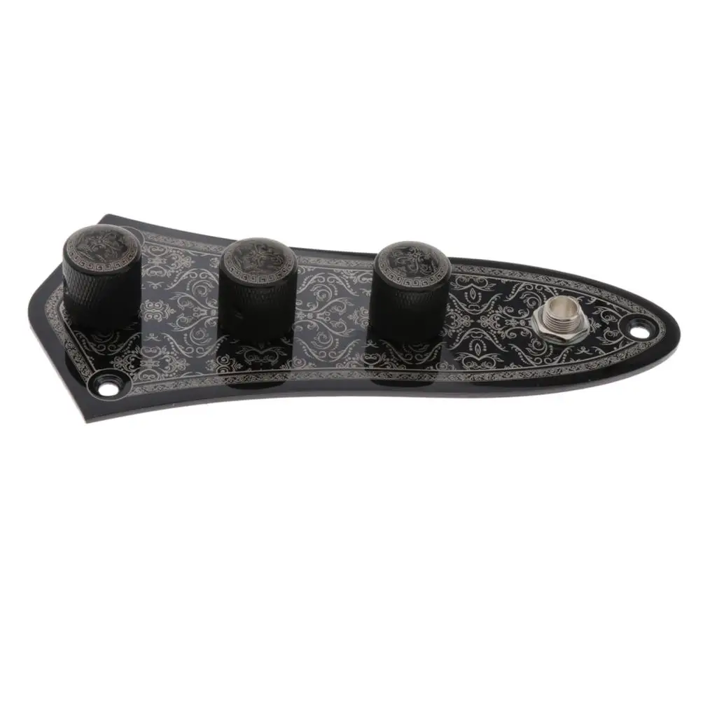 

Exquisite Iron Carved Wiring Harness Control Plate For JB Electric Guitars