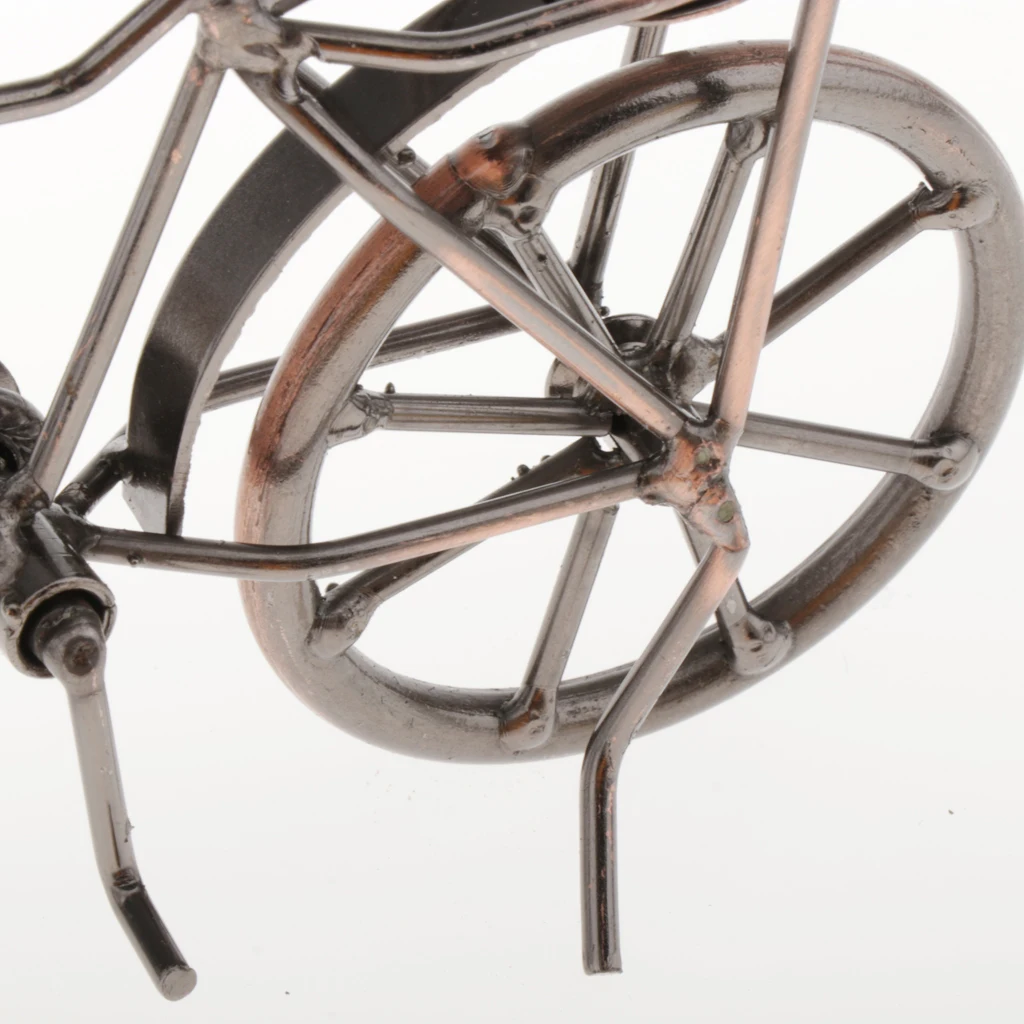 

Miniature Bike Model Iron Simulated Road Bicycle Model Decoration for Home, Christmas Birthday Gifts for Dad, Boy and Cyclist