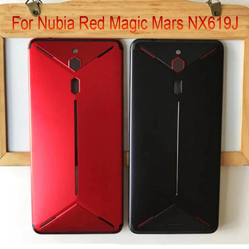 100% новая задняя крышка батарейного отсека для zte Nubia Red Magic Mars NX619J Сменные чехлы |