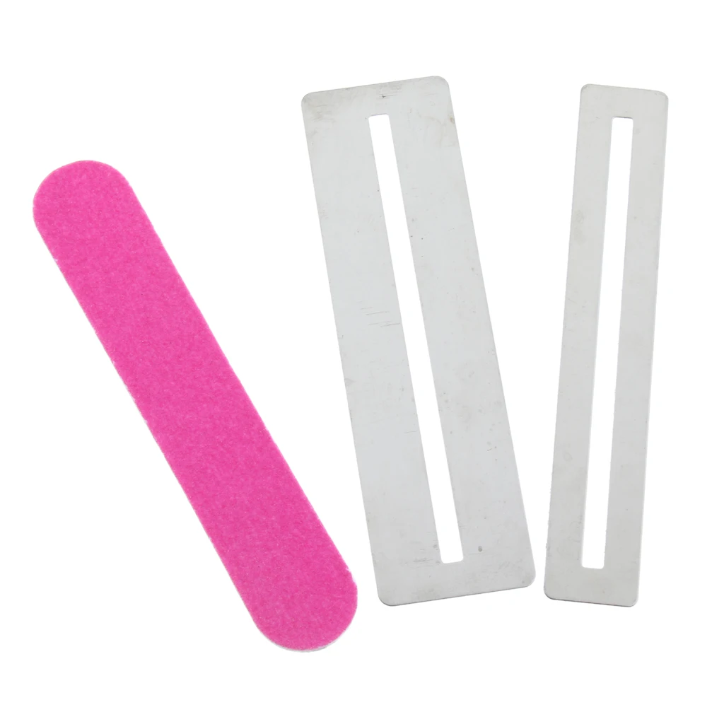 

1 Set Guitar Fingerboard Fret Guard+Fretwire Sanding Polish for Guitarist