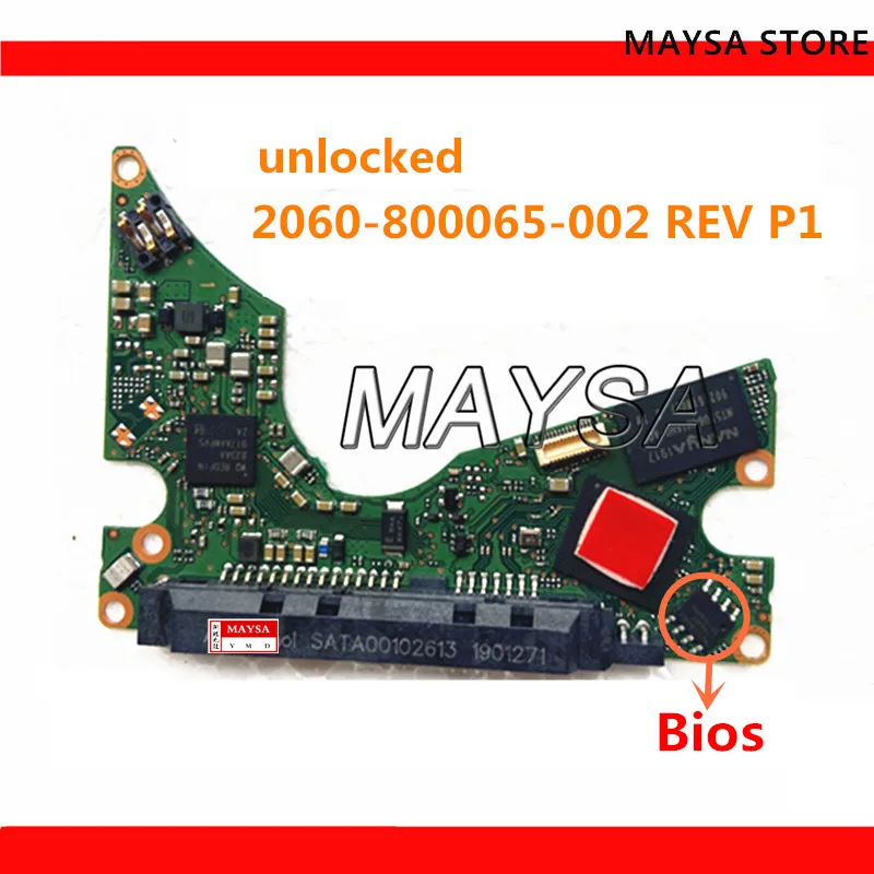 2060-800065 для жесткого диска WD PCB 2060-800065-002 разблокировка board Decrypt поддерживает PC3000 |