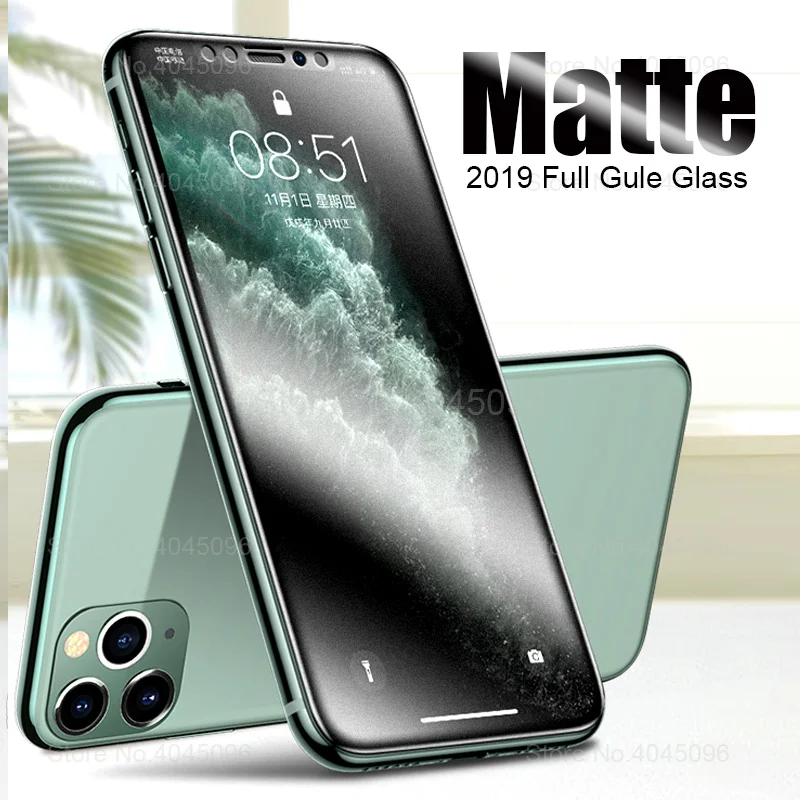 Защитное стекло 9D закаленное для IPhone 11 Pro Max X XR XS 6 6s 7 8 Plus|Защитные стёкла и плёнки