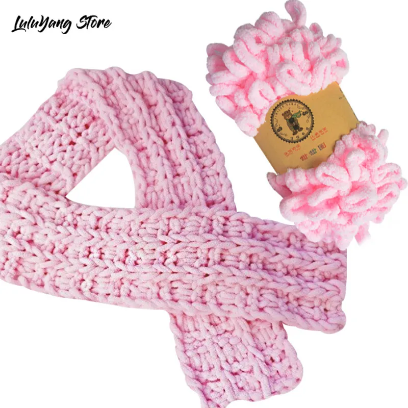 5 шт. пышная петля для пальцев пряжа из синели ручного вязания мягкая круглая