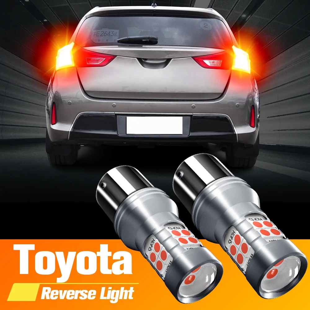 2 шт. светодиодные лампы для стоп-сигнасветильник P21/5W 1157 BAY15D Canbus Toyota Auris 2013-2015 Aygo