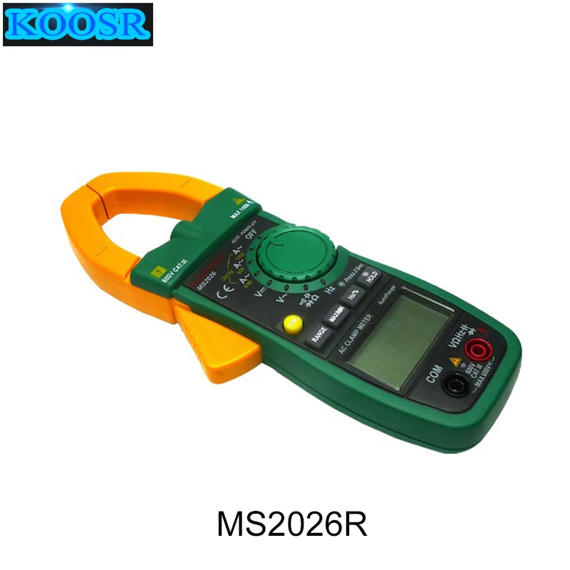 MASTECH MS2026R авто и мануал гамма 6000 Conti Multimetro Pinza цифровой AC/DC тестер Vero RMS di misurazione делла температура