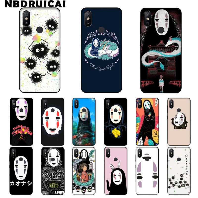 NBDRUICAI Spirited Away ghilii Miyazaki аниме чехол для телефона Xiaomi 8 9 se 5X Redmi 6pro 6A 4X 7 5plus note 5