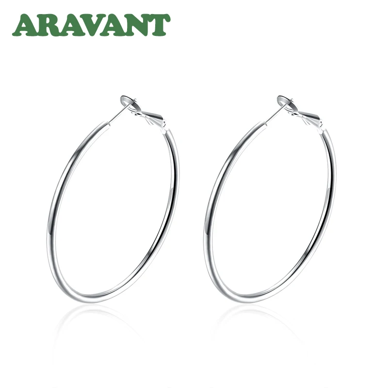 Серьги кольца в креольском стиле женские серебро 925 пробы|Серьги-кольца| |