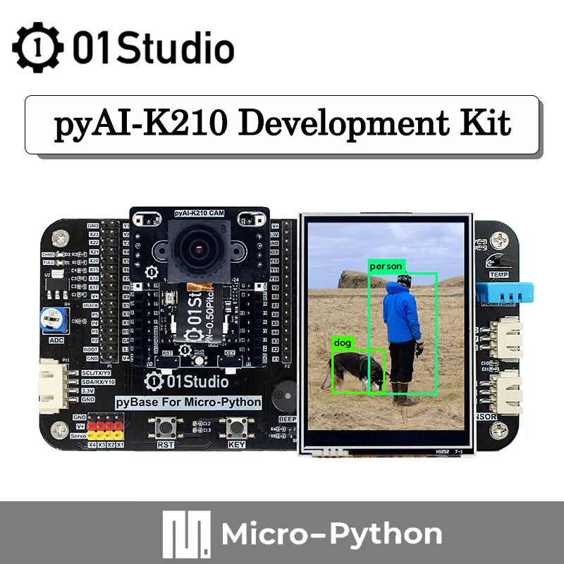 Микропитон для глубокого обучения 01Studio Sipeed pyAI- K210 | Компьютеры и офис