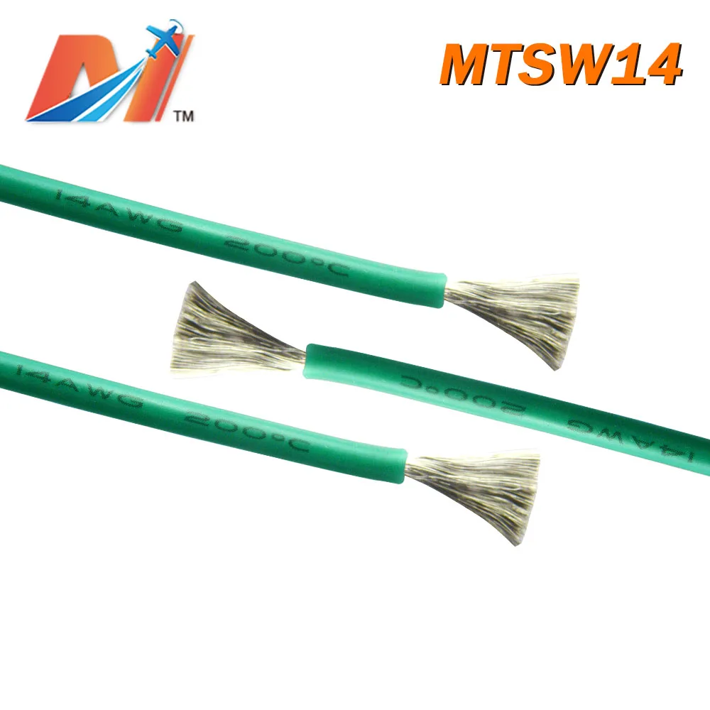 Maytech распродажа (1 метр) кремниевый провод AWG14 зеленого цвета | Электроника