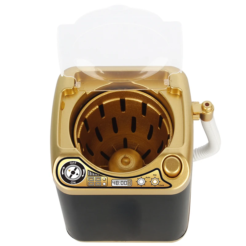 

1/6 Mini Furniture Washing Machine Rotatable Can add water Miniature Model Ob11 Soldier Scene Accessories Bjd Doll House
