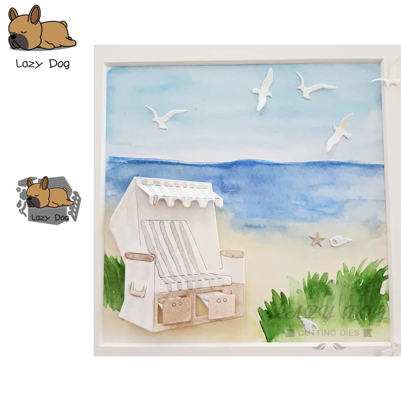 Металлические Вырубные штампы для пляжного стула искусственное рукоделие