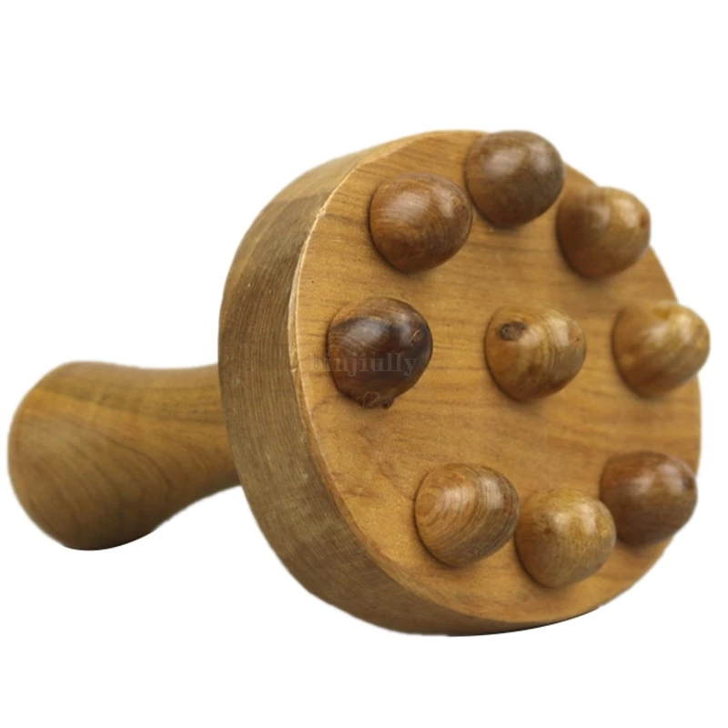 

Wooden Abdomen Massager Multifunctional Fitness Stick Muscle Relax Tool Body Anti Cellulite Waist Massage