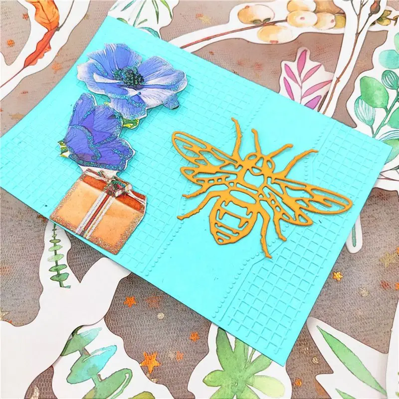 Пчела металла резки штампы трафарет для скрапбукинга &quotсделай сам&quot штамп