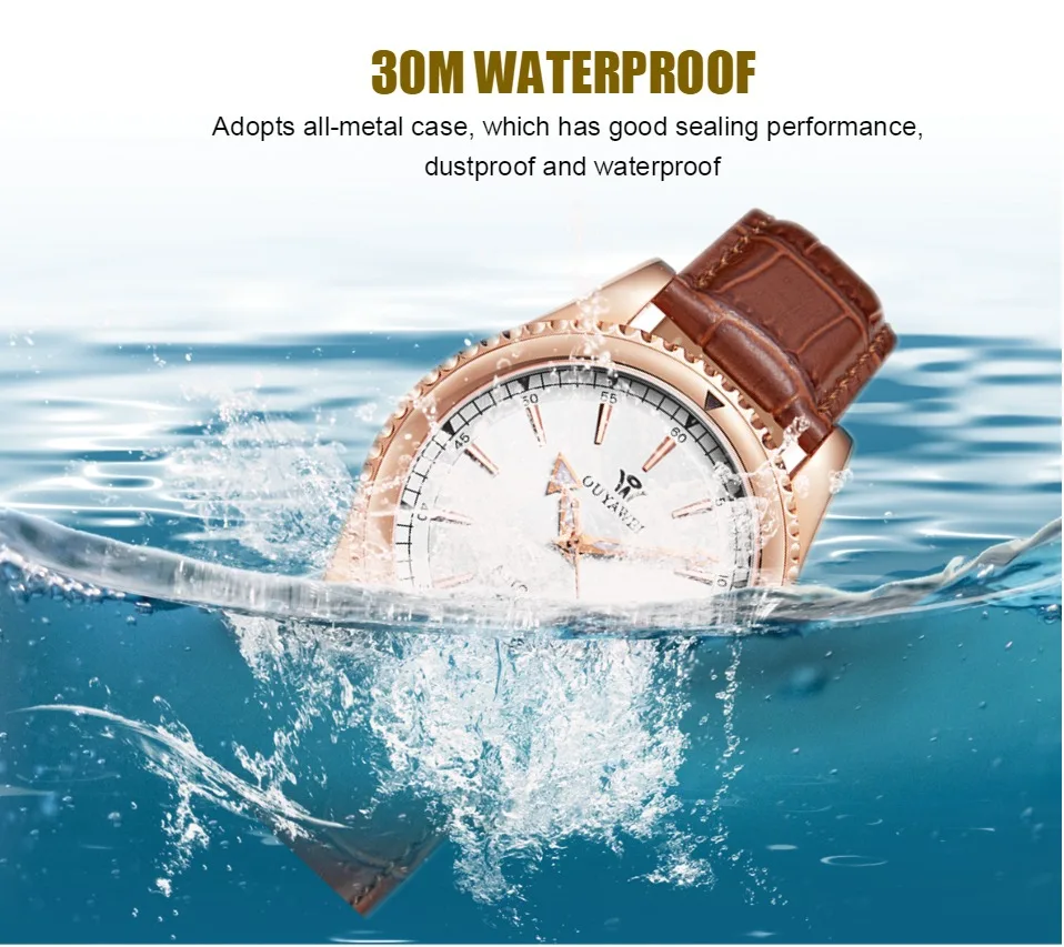 Часы наручные мужские автоматические механические модные водонепроницаемые с