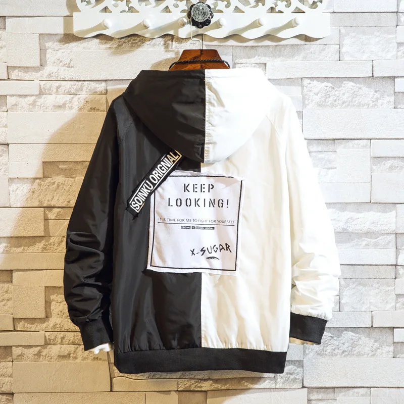 Мужская куртка бомбер цветная модная спортивная повседневная Уличная в стиле