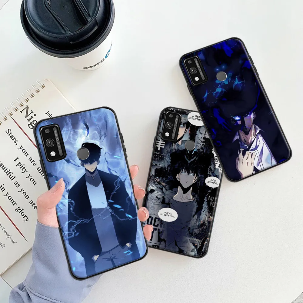 

Solo Leveling Phone Case For Huawei Honor 9X 10 10X 30 20 9 Pro Lite Funda Soft TPU Carcasa Back Cover Hot Anime Korea Manga