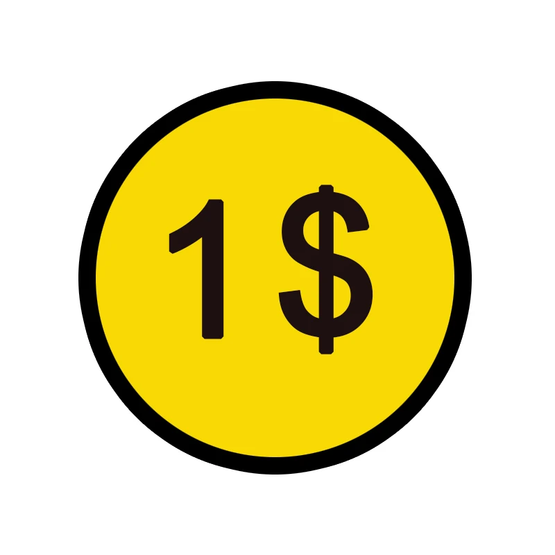 

1 USD to make up the difference, used for additional payment/transportation costs/re-send goods, and so on