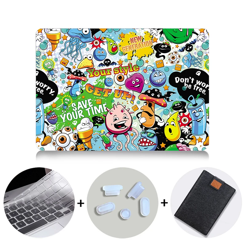 MB06 MTT чехол с граффити для Macbook Air Pro retina 11 12 13 15 16 дюймов с сенсорной панелью для mac book Air 13," Сумка для ноутбука - Цвет: MB06