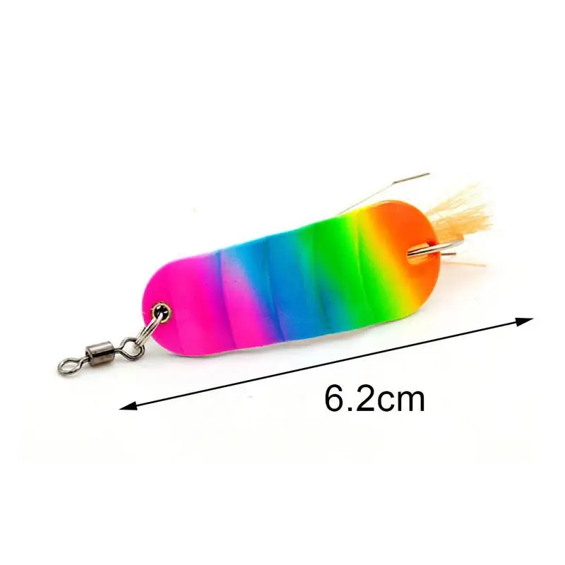 Новая зимняя Рыболовная Снасть в форме рыбы приманка миниатюрный металлический