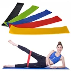 Эластичные ленты для йоги 5 цветов, Резиновая лента для тренировок, фитнеса, спортзала, петли, латексные наружные ленты для кроссфита, оборудование для тренировок, спортивные резиновые ленты