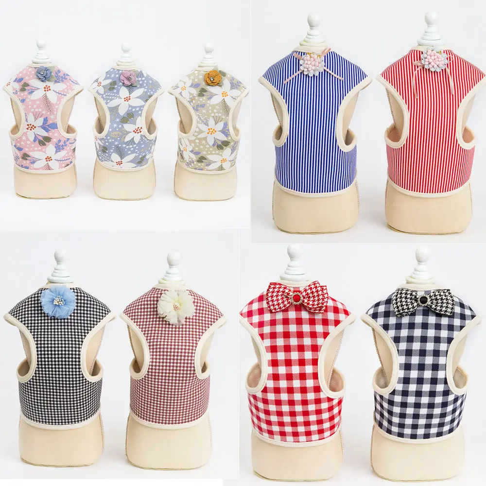 Хлопковая шлейка для маленьких собак в японском стиле милый поводок щенков