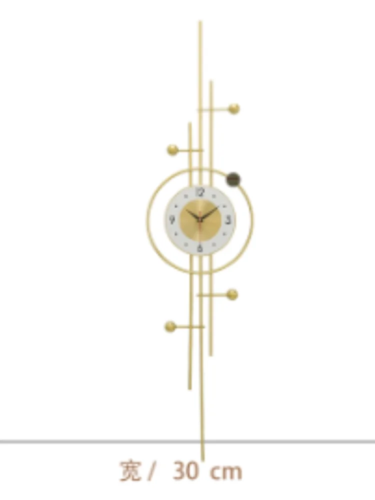 

Bedroom Elegant Wall Clock Fashion Classic Minimalist Creative Modern Wall Clock Nordic Luxury Zegar Scienny Home Decor BF50WC