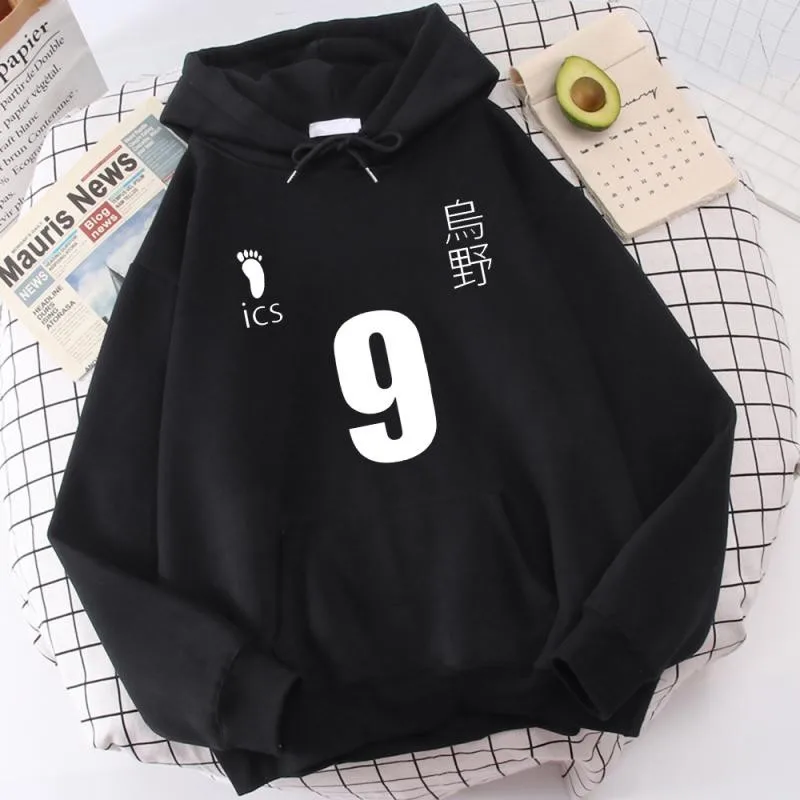 

Spring New 2021 Kageyama Tobio Hoodies Haikyuu Cartoon Streetwear Men Hip Hop Fashion Funny Sweatshirts Casual Mens Hooded