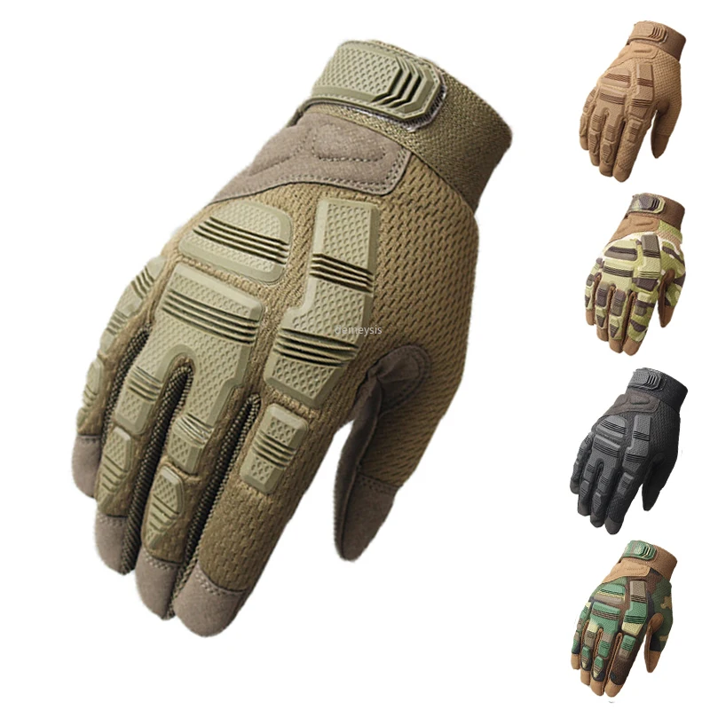 Тактические камуфляжные перчатки для улицы армейские военные боевые