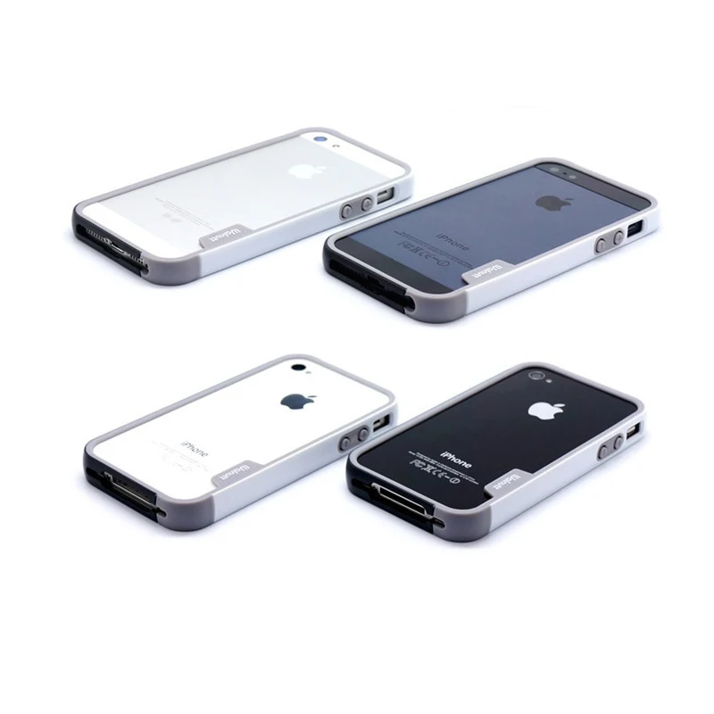 Laumans Бесплатная доставка Модный мягкий Многоцветный Бампер рамка для iphone 5s