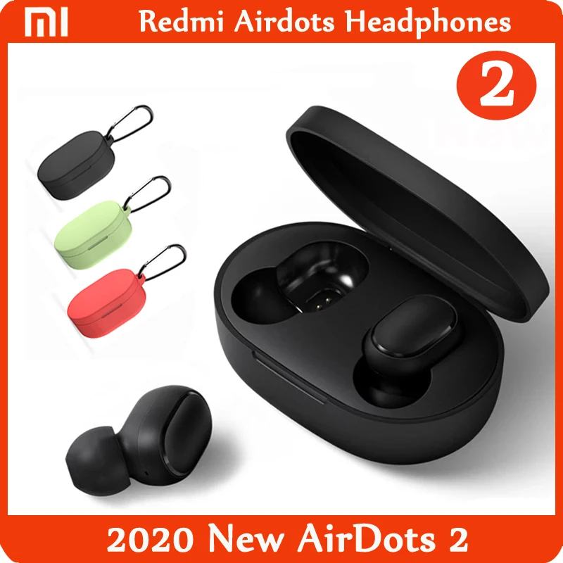 TWS наушники Xiaomi Redmi Airdots 2 с микрофоном и поддержкой Bluetooth 5 0|Наушники гарнитуры| |