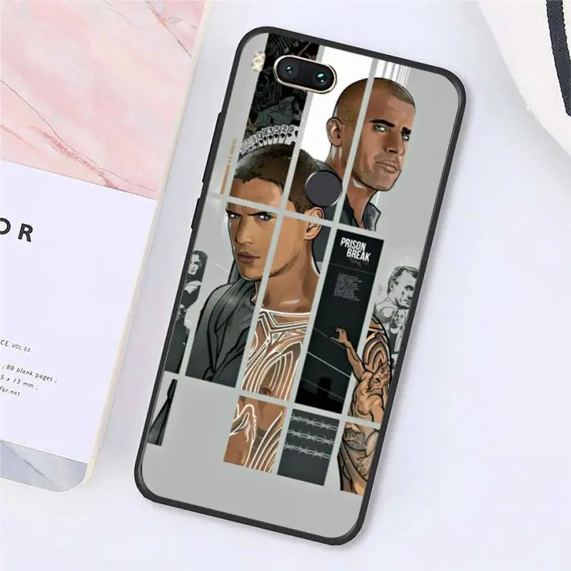 

American Prison Break TV series Phone Case For Xiaomi Redmi note 7 8 9 t max3 s 10 pro lite cover funda coque shell