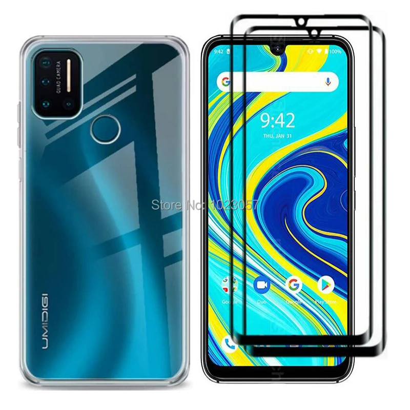 Защитное стекло для объектива камеры 3 в 1 UMIDIGI A7 Pro мягкий прозрачный