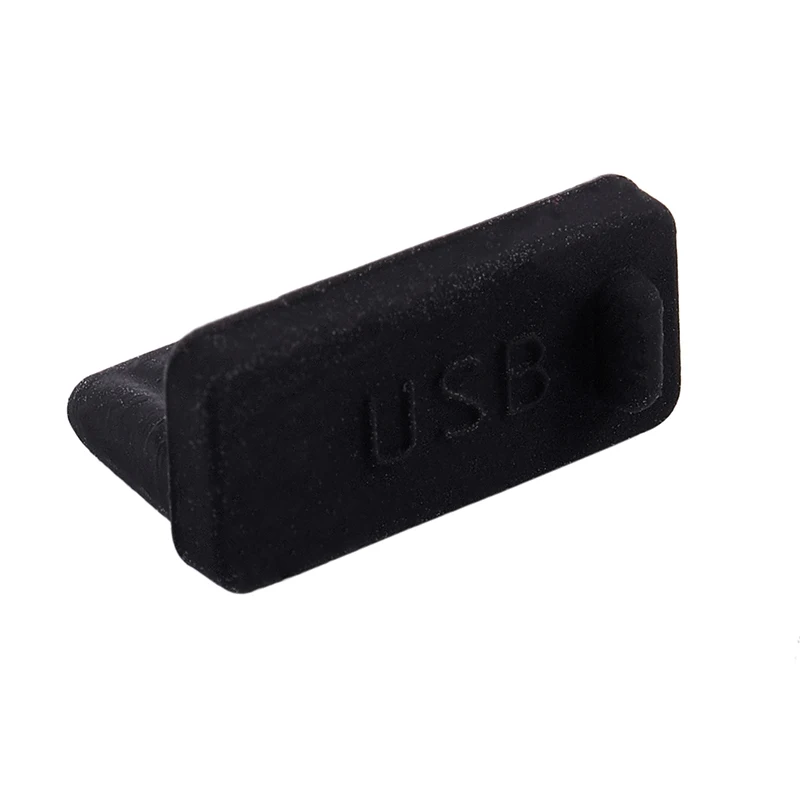 Usb-разъем пылеотталкивающая крышка разъема гнездовой разъем 10 шт. черный
