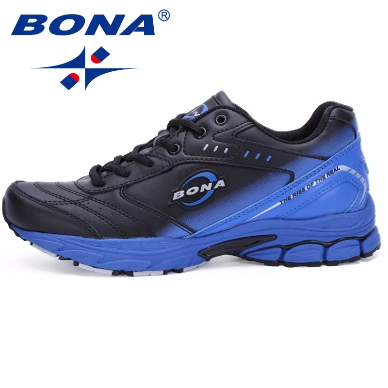 BONA New Men Running Shoes Outdoor Lightweight Walking Sport Shoes Comfortable Women Sneakers Jogging Fitness Training Shoes
