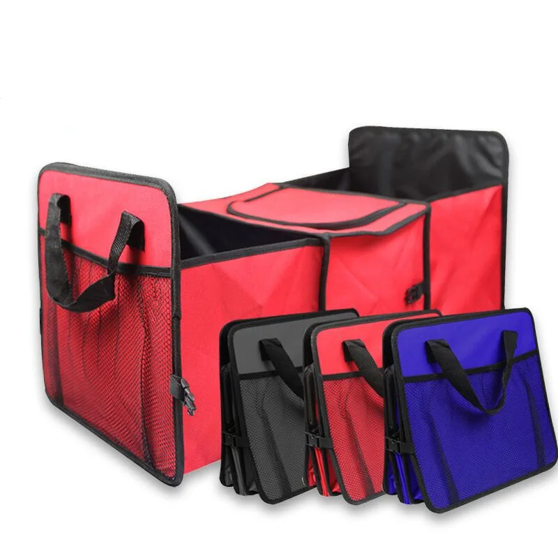 

vehicle storage bag Foldable Oxford Ice Pack thermos Storage Box Multi-function folding car reserve tank Storage Pack