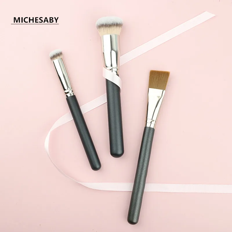 7 типов кистей для макияжа консилера маски нескользящая ручка воды модные
